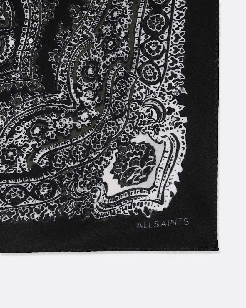 Avalon Printed Square Silk Scarf