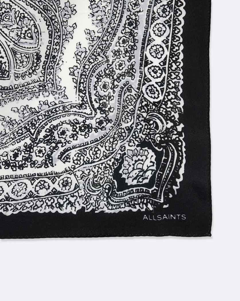 Avalon Printed Square Silk Scarf