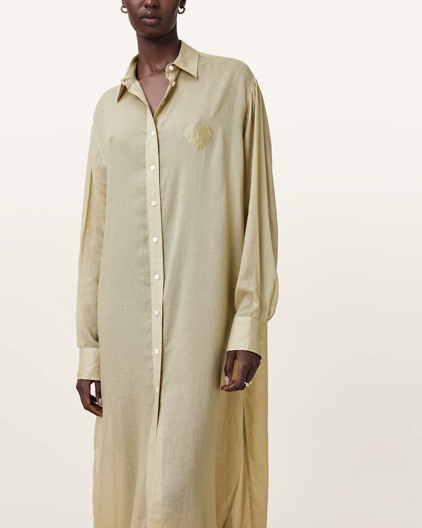 Ezra Maxi Shirt Dress