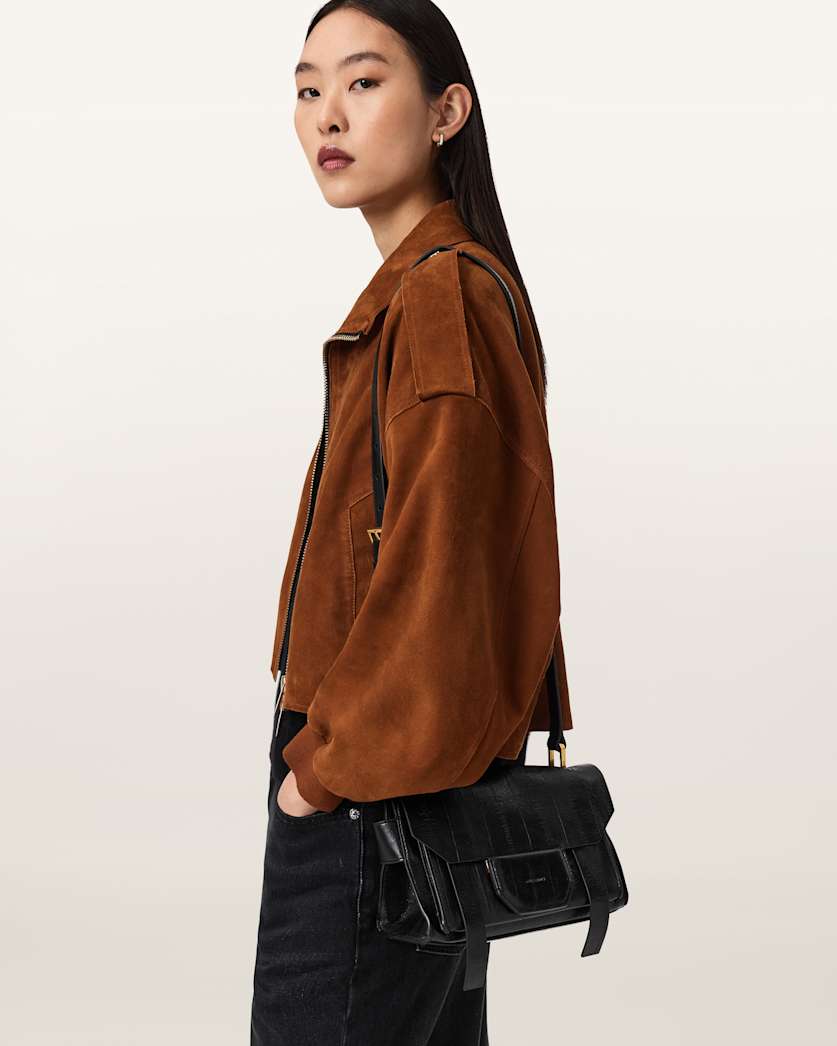 Ursa Leather Mini Crossbody Bag