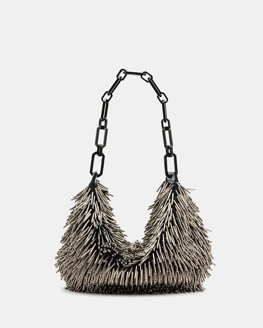 Madea Chain Strap Beaded Bag