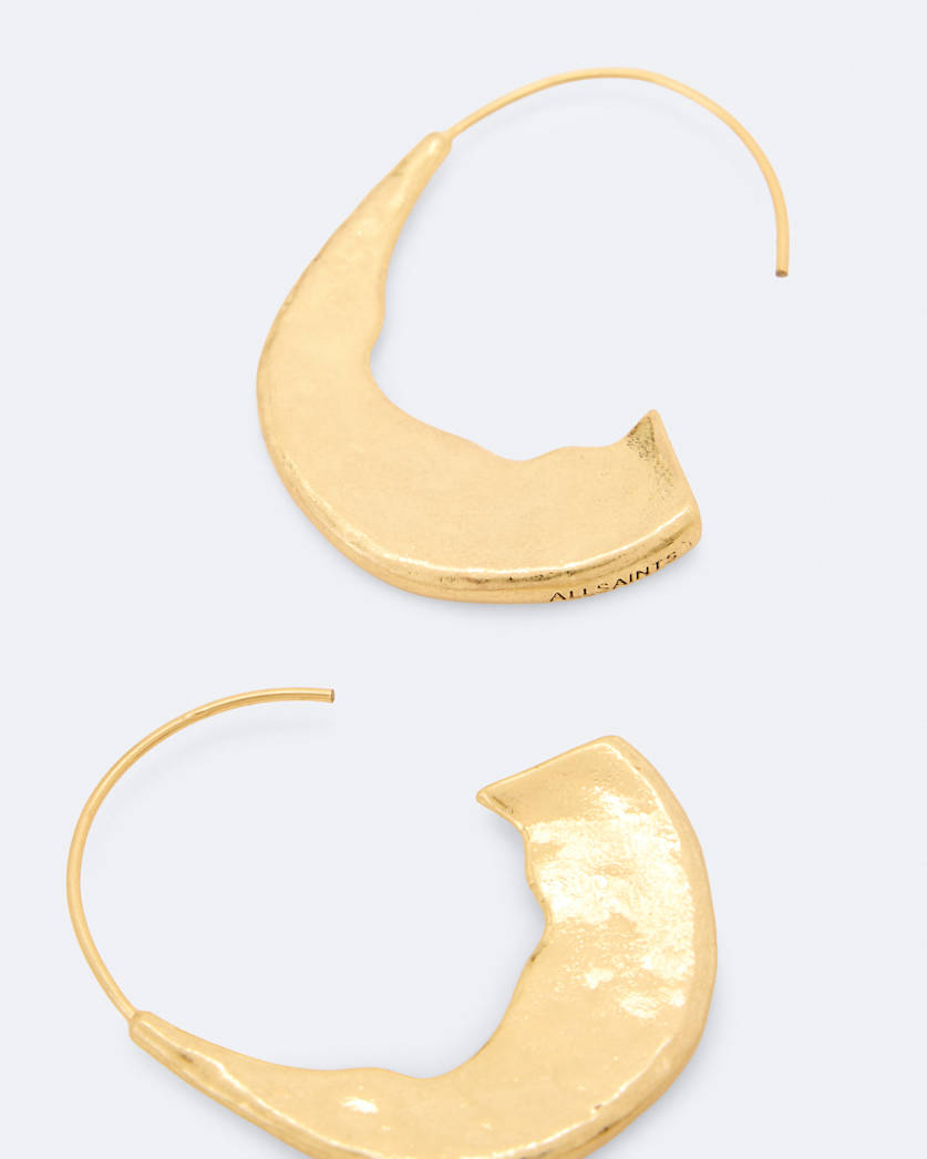Talon large huggie earrings