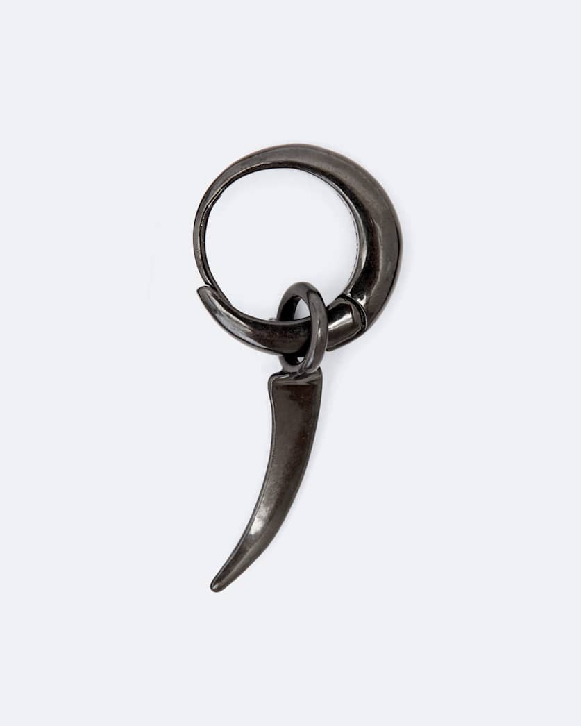 Talon Pendant Huggie Earrings