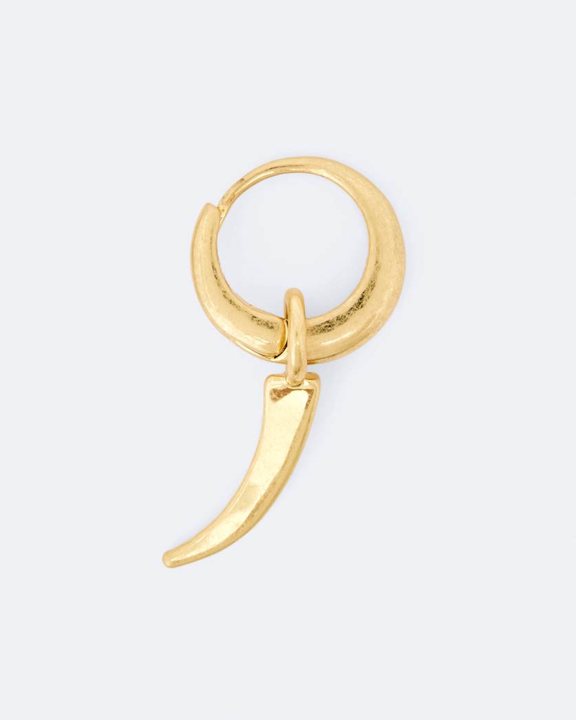Talon Pendant Huggie Earrings
