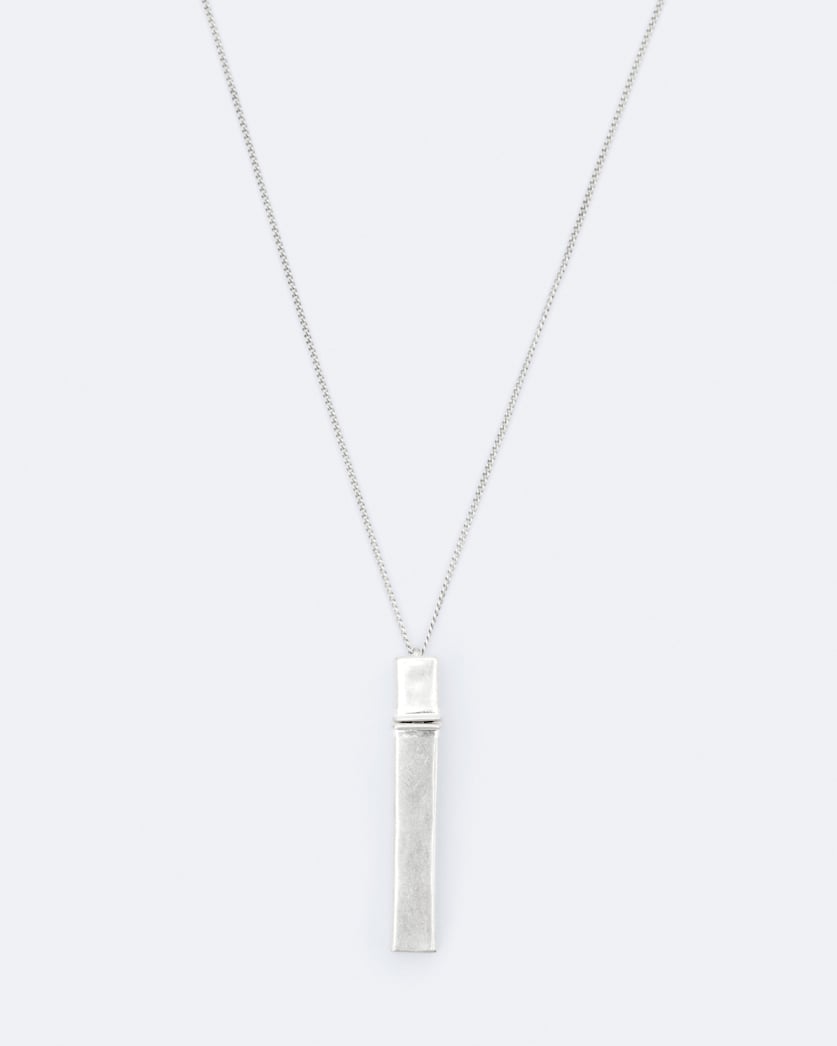 Box pendant necklace