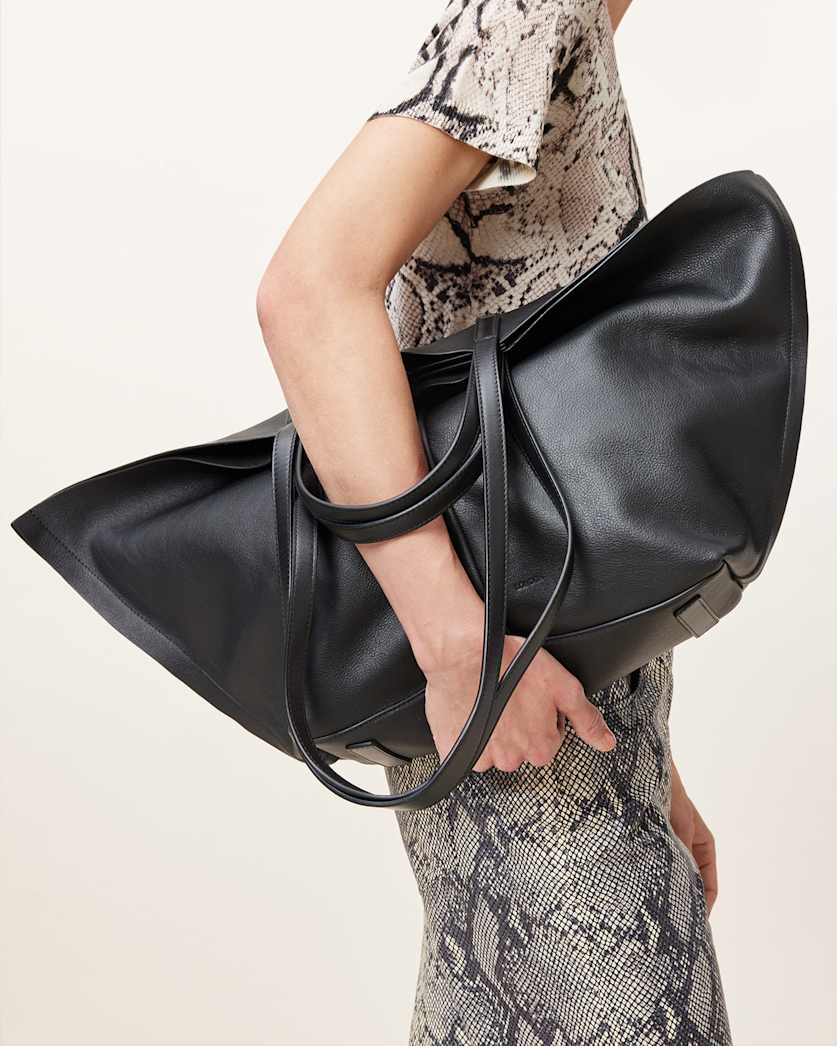 Phoenix Spacious Leather Tote Bag