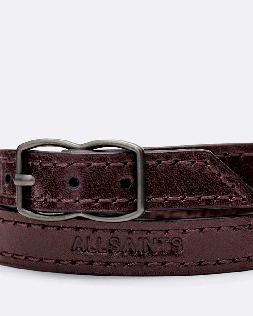 Siloh Leather Double-Wrap Bracelet