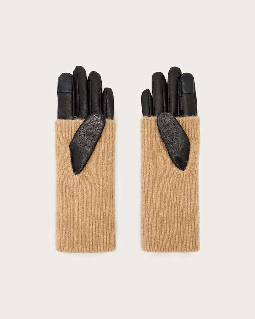 Onyx Leather Gloves
