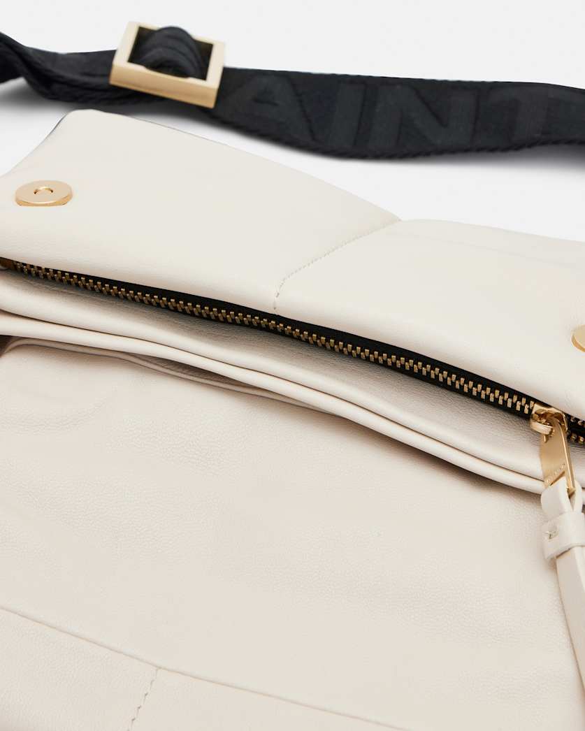 Ezra Quilted Leather Crossbody Bag