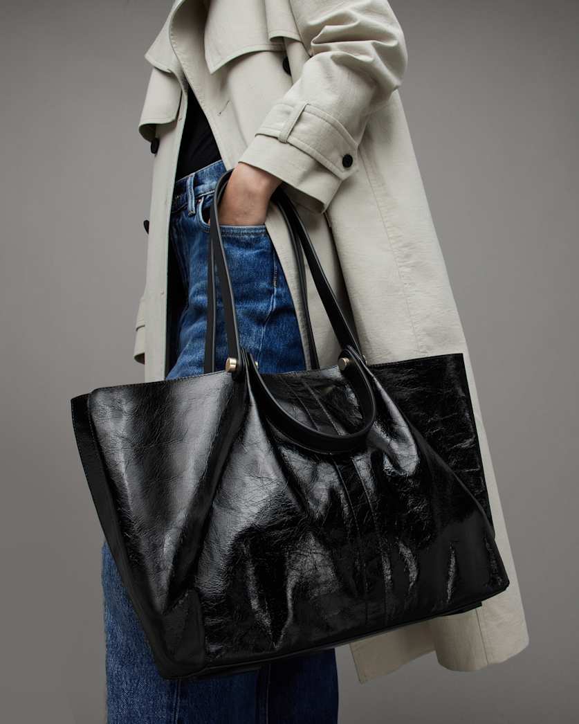 Allington East West Leather Tote Bag