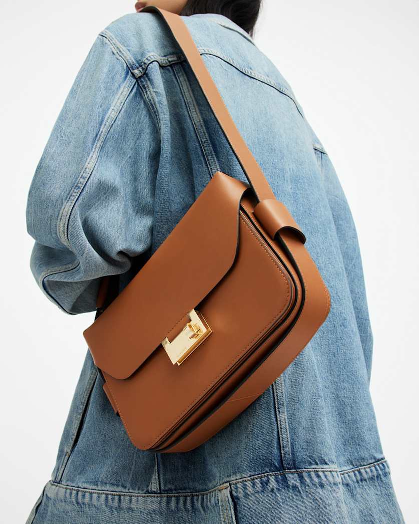 Etienne Leather Shoulder Bag