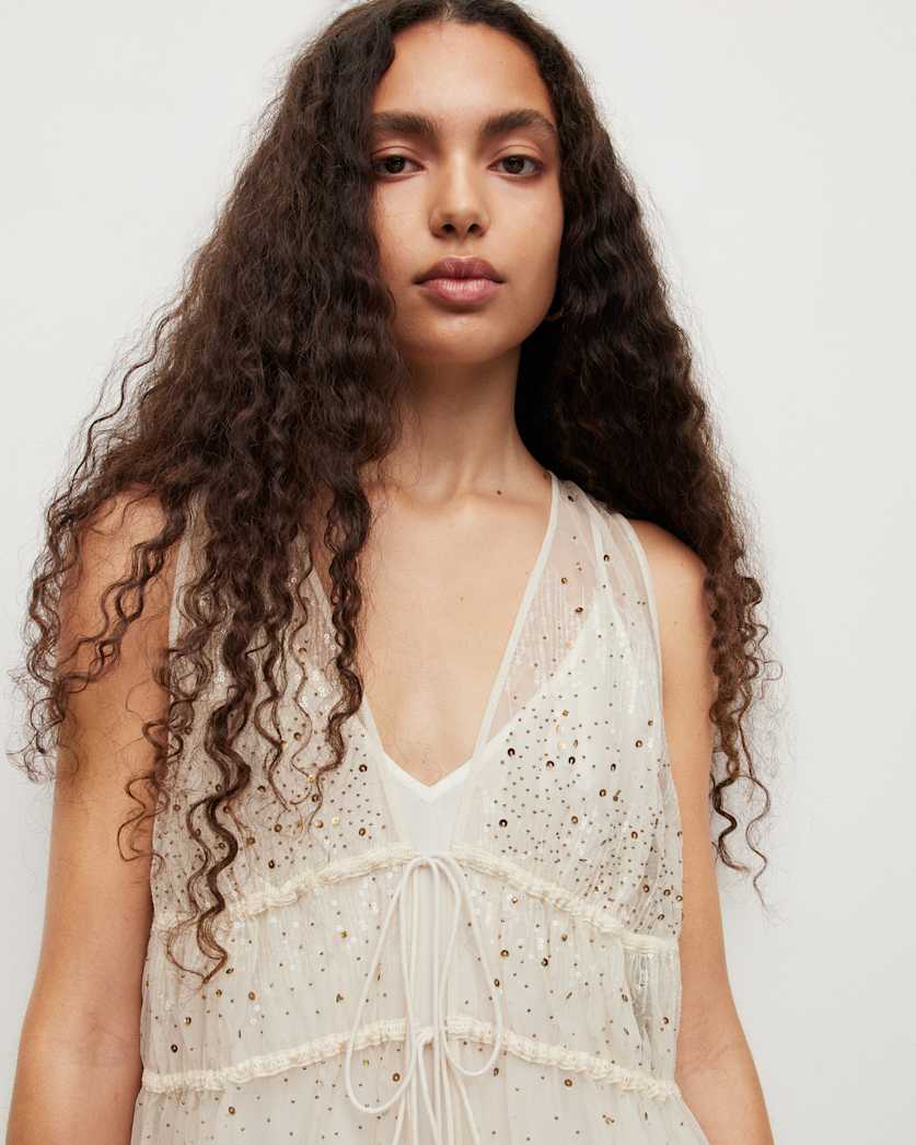 Robyn Embellished Sequin Maxi Dress