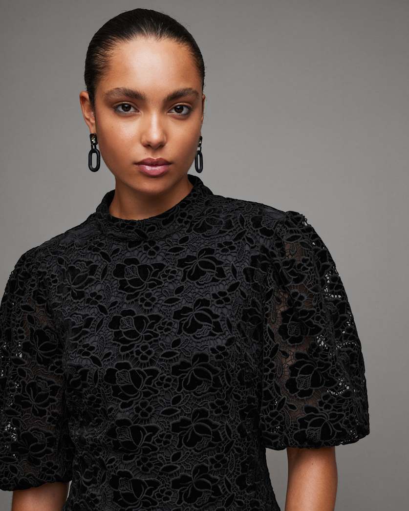 Camila Broderie Mini Dress