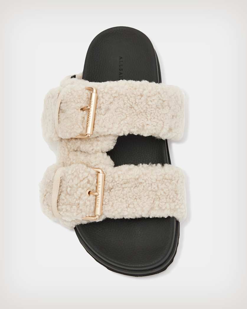 Sian Shearling Sandals