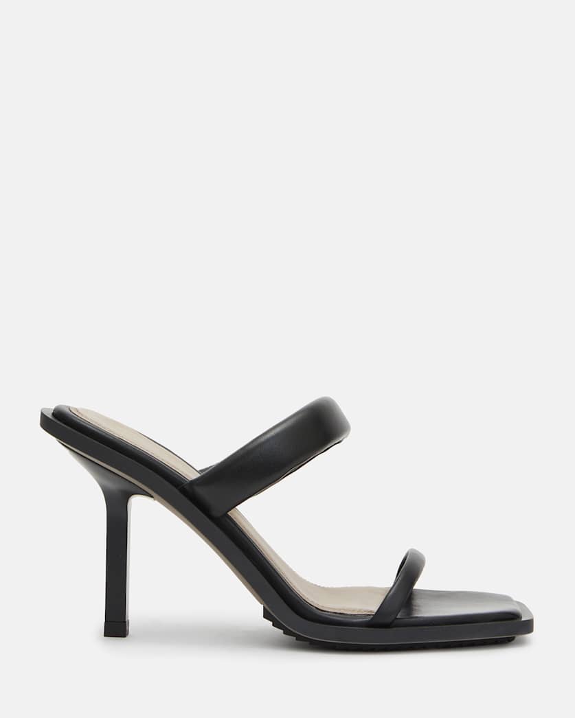 Ava Leather Heeled Sandals