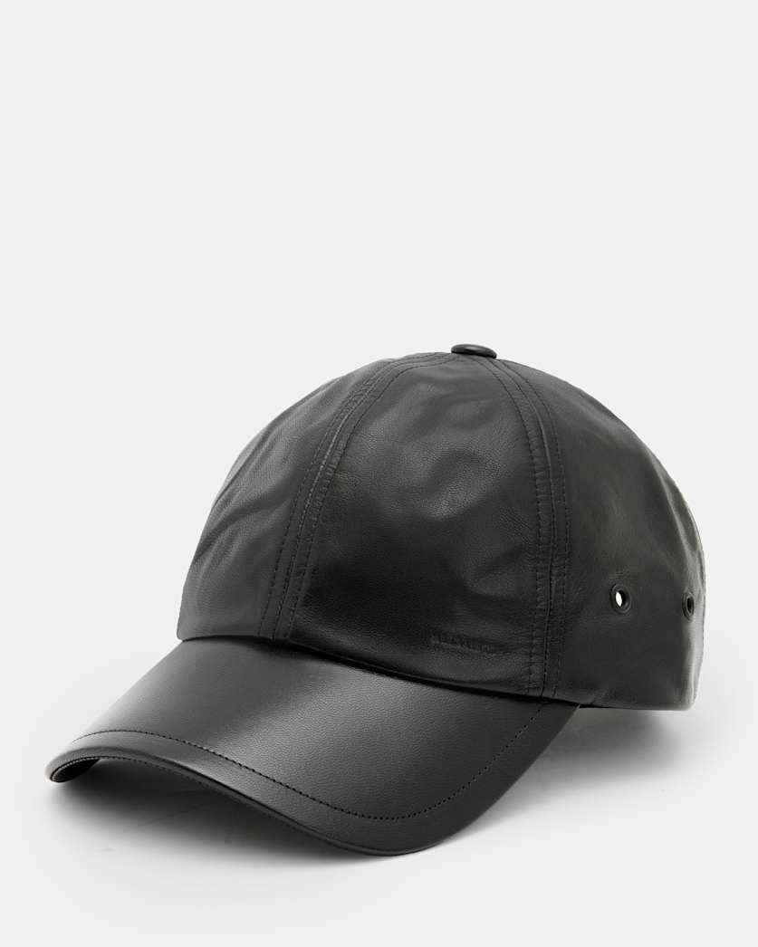 Ashleigh Leather Glazed Baseball Cap