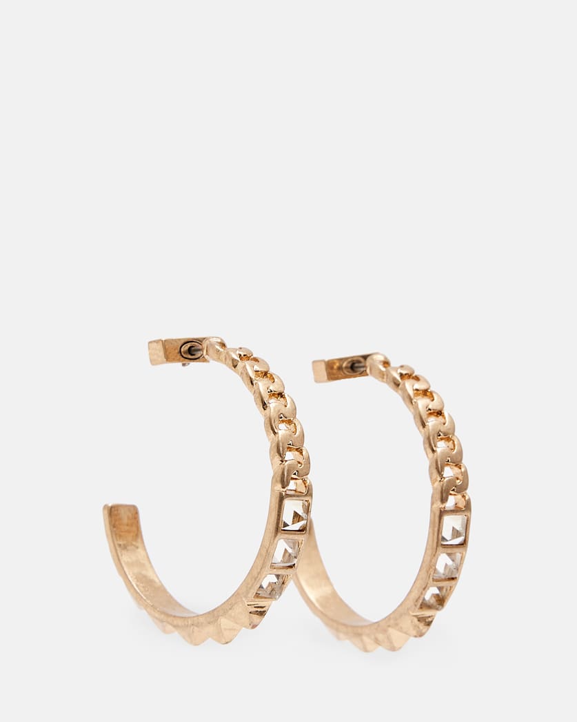 Mia Mix Studded Hoop Earrings