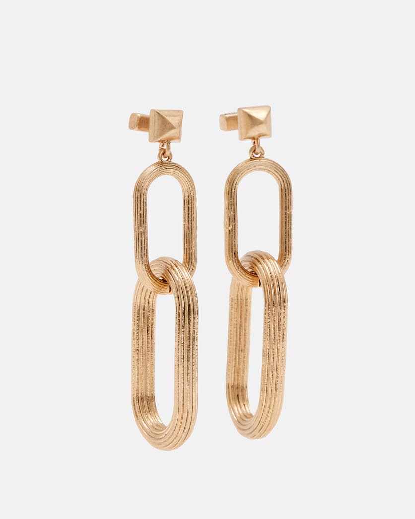 Loren Gold-Tone Chain Earrings