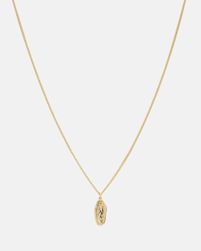 Davina Gold-Tone Saint Necklace