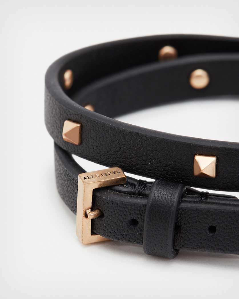 Maxie Studded Leather Bracelet