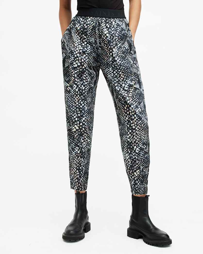 Nala Waima Print Tapered Trousers