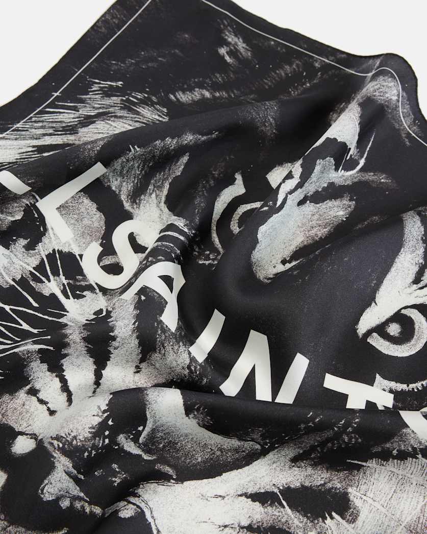 Turin Tiger Silk Bandana