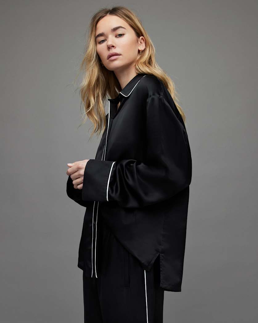 Sofi Silk Blend Pyjama Top