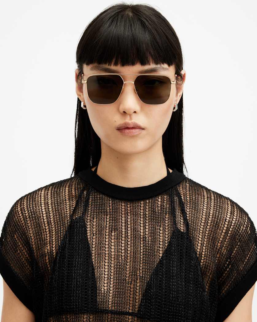 Swift Square Aviator Sunglasses