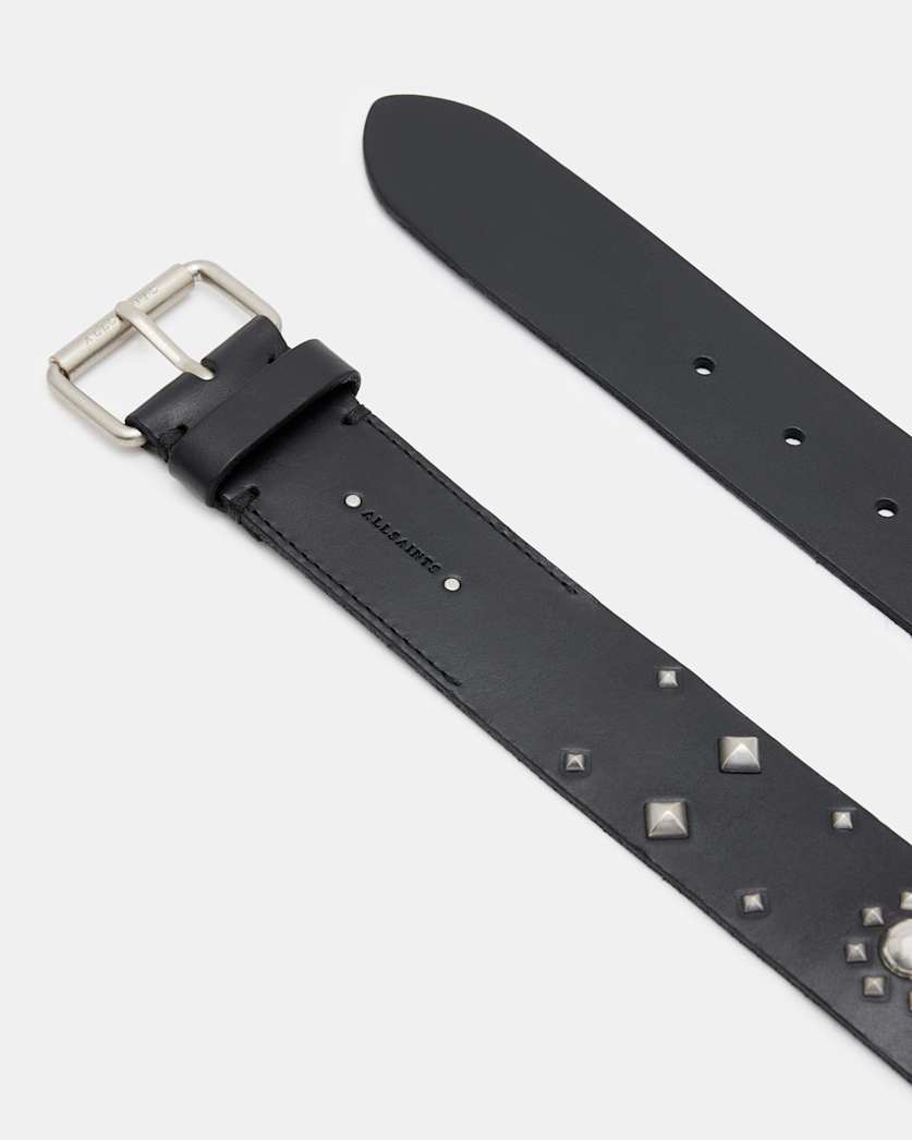 Rayen Studded Leather Belt