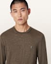 Mode Merino Crew Neck Ramskull Jumper