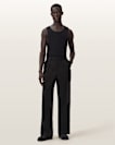 Conway Wide Leg Pleated Trousers