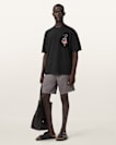 Scimitar Short Sleeve Oversized Graphic T-Shirt