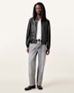 Gen Lightweight Slim Fit Leather Jacket