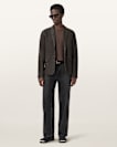 Monet Waxed Suede Blazer