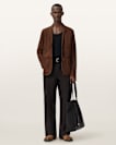 Monet Waxed Suede Blazer