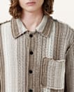 Truck Striped Cardigan