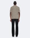 Aspen Waffle-Knit Short-Sleeve Polo