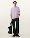 Brace Brushed Cotton Crew Neck T-Shirt