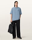 Xander Flocked Logo Oversized T-Shirt