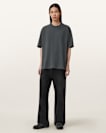Xander Flocked Logo Oversized T-Shirt