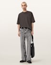 Xander Flocked Logo Oversized T-Shirt