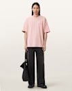 Xander Flocked Logo Oversized T-Shirt