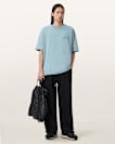 Xander Flocked Logo Oversized T-Shirt