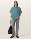 Xander Flocked Logo Oversized T-Shirt