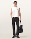 Underground Sleeveless Crew Neck T-Shirt