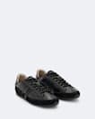 Liam Leather And Suede Low-Top Trainers