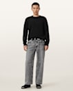 Patern Crew Neck Jumper