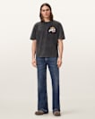 Roque Short Sleeve Oversized Crew Neck T-Shirt