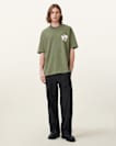 Orlando Logo Print Oversized T-Shirt