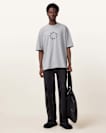 Tierra Oversized Crew Neck Logo T-Shirt